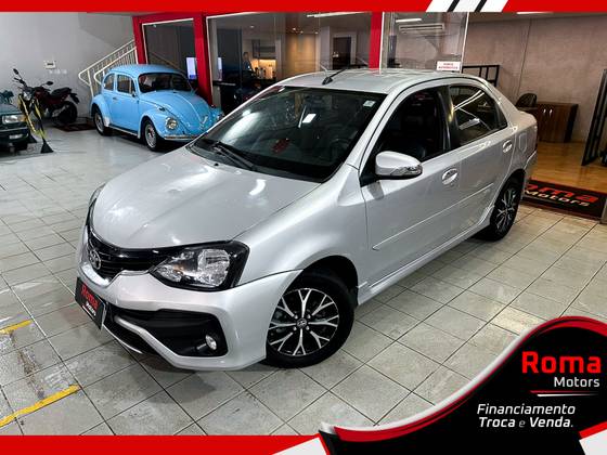 TOYOTA ETIOS 1.5 PLATINUM SEDAN 16V FLEX 4P AUTOMÁTICO
